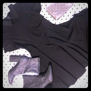 🦇Gypsy Warrior Collared Wednesday Adams dress L